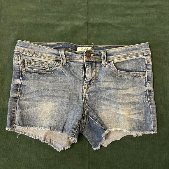 Y2k mudd distressed mini shorts - Picture 2 of 5